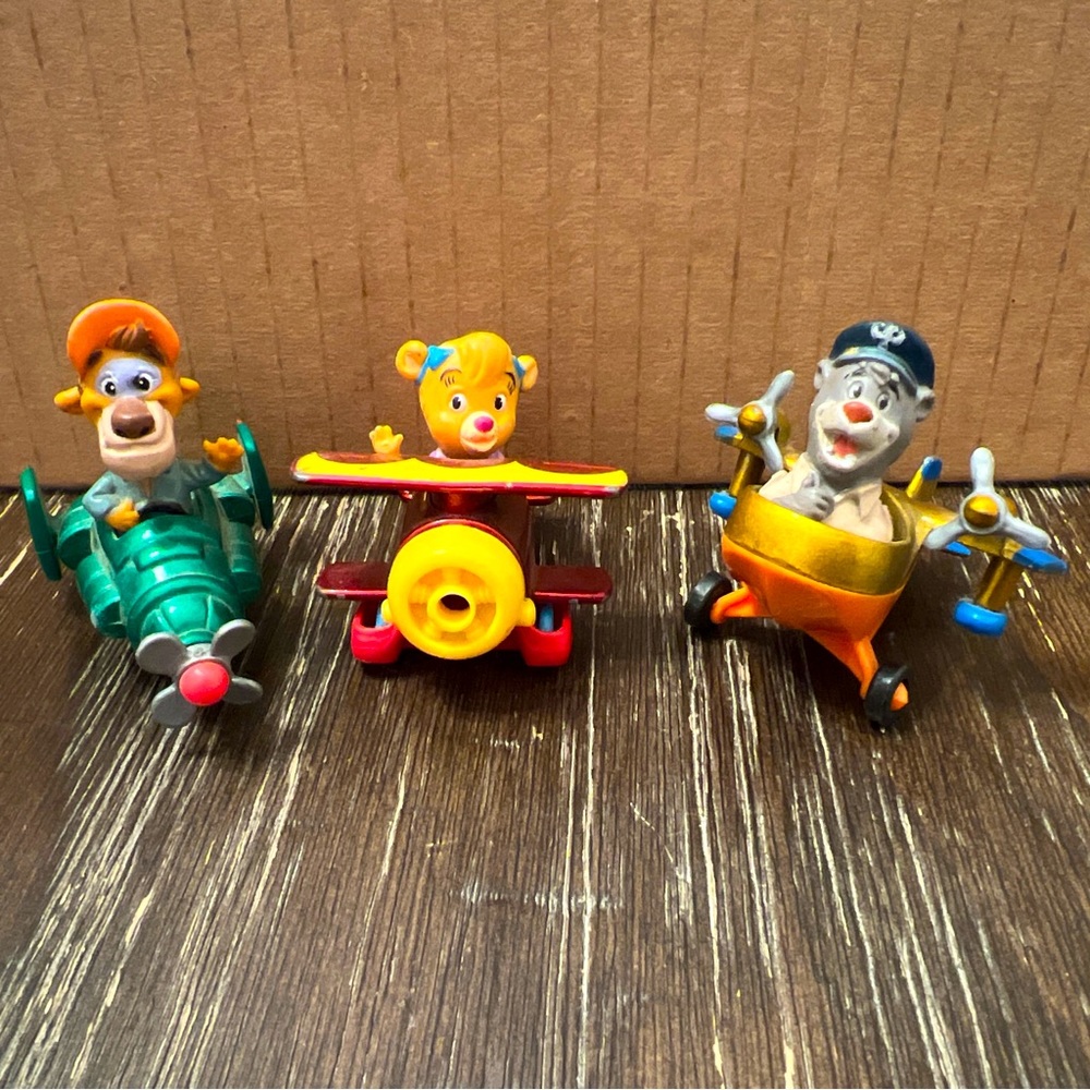 Vintage Talespin Cartoon‎ die cast plane figures
